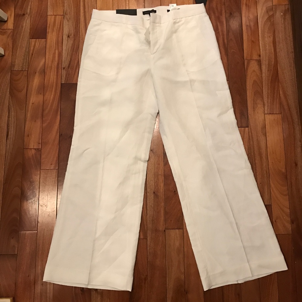 Banana Republic White Pants